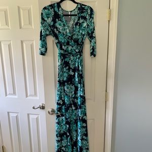 Pink Blush Maternity Floral Dress